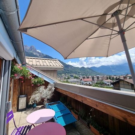 Appartement Vue Magique à Sallanches Extérieur photo