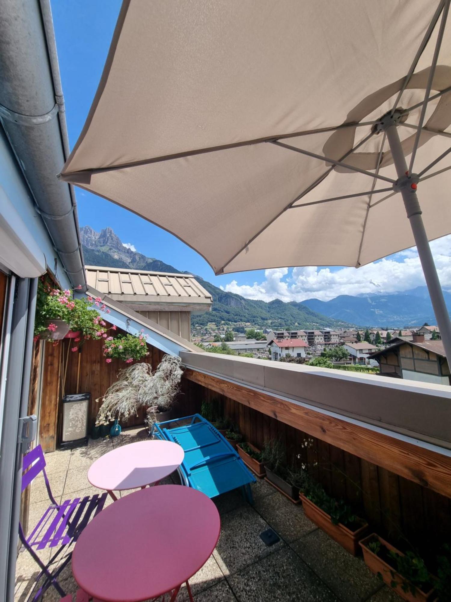 Appartement Vue Magique à Sallanches Extérieur photo